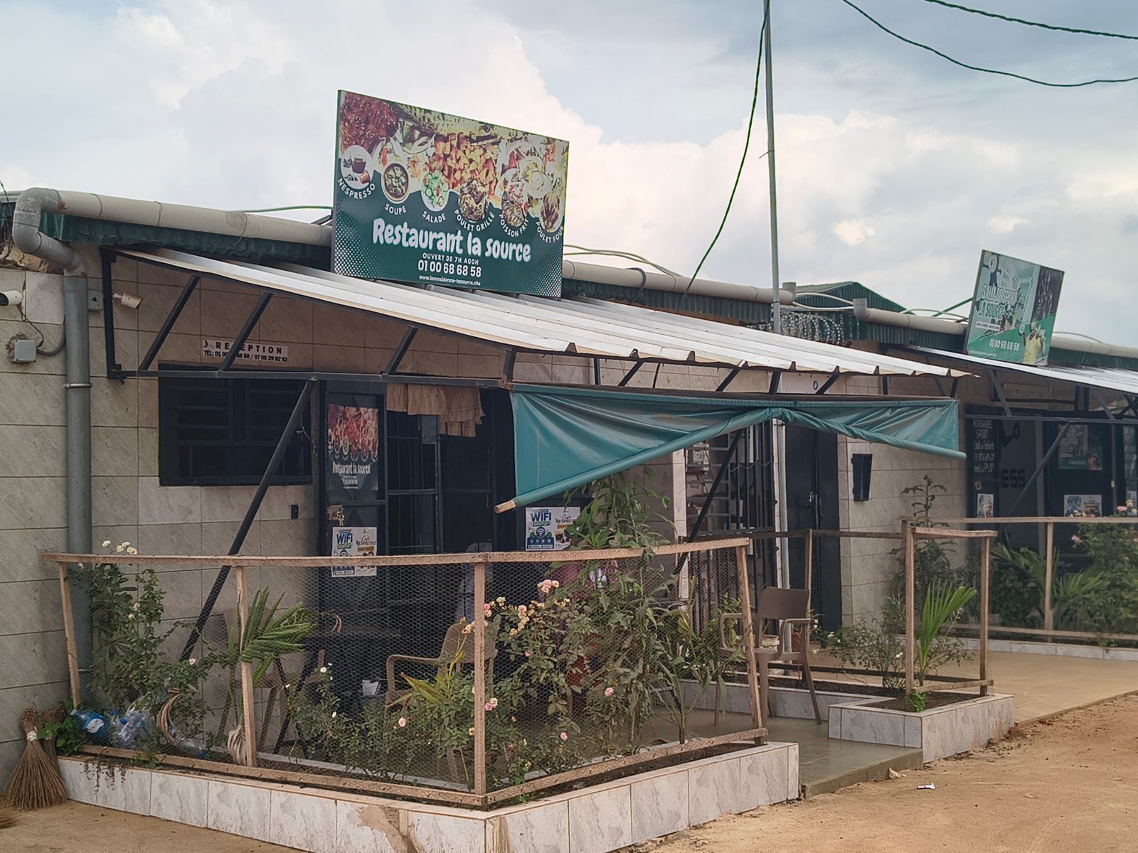 Terrasse du restaurant